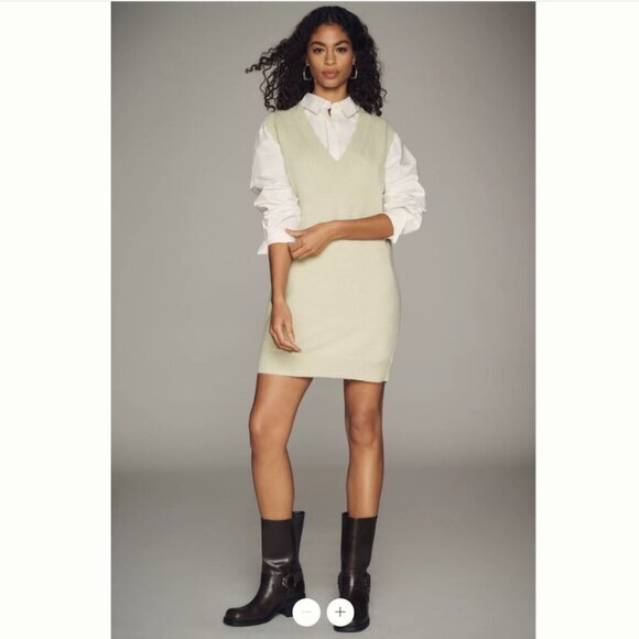 Sunday in Brooklyn Sweater Vest Mini Dress - S - NWT - Picture 2 of 5